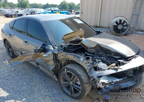 2025 Acura Integra A-Spec Technology z USA, uszkodzony, nr VIN 19UDE4G70SA007865